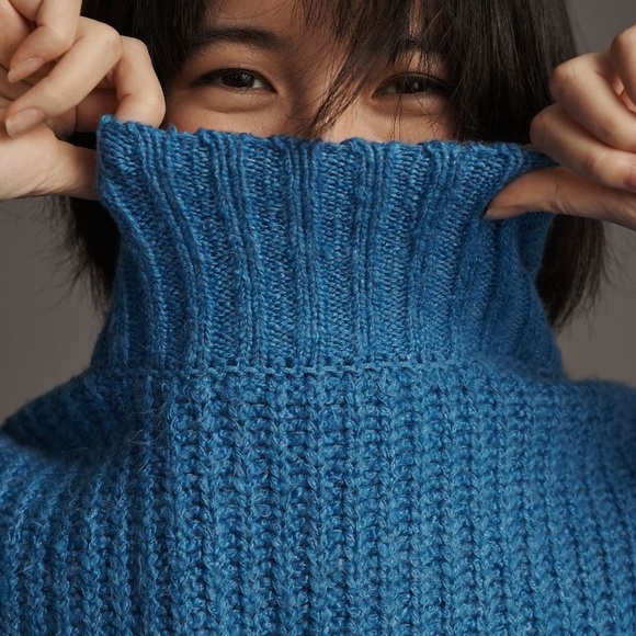 Anthropologie The Dakotah Oversized Turtleneck Sweater - Picture 2 of 8